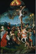 The Crucifixion Jan Mostaert